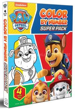 Paw Patrol Color By Number Super Boxset image