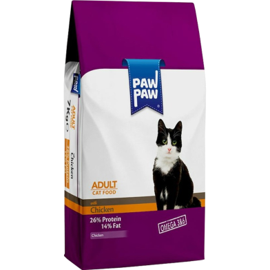 Paw Paw Adult Cat Food Chicken Flavour 7 kg image