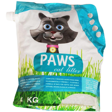 Paws Clamping Cat Litter Rose Flavour 4kg image