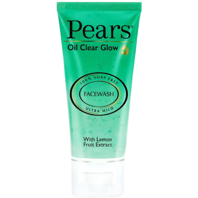 Pears Oil Clear Glow With Lemon Face Wash Tube 100 gm image