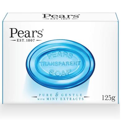 Pears Pure And Gentle With Mint Extracts Soap 125gm UK image