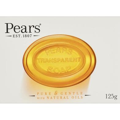 Pears Transparent Soap Pure and Gentle with Plant Oils (125 gm) image