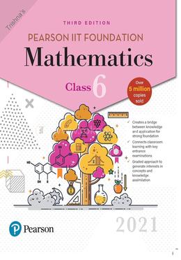 Pearson IIT Foundation Mathematics: Class 6 image