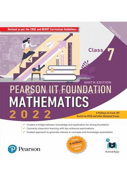 Pearson IIT Foundation Mathematics: Class 7 - 2022 image