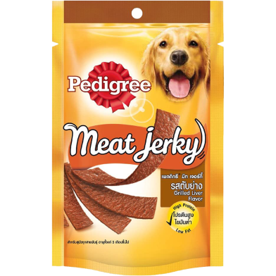 Pedigree Dog Treat Meat Jerky Grilled Liver Flavor 80 gm image