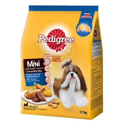 Pedigree ® Adult Mini Chicken Liver And Vegetable Flavour 2.7 Kg image