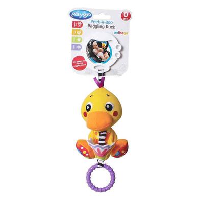 Peek-A-Boo Wiggling Duck Baby Toy image