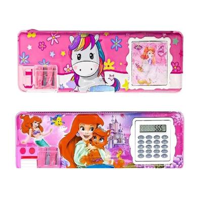 Comprar With Calculator Pencil Case Double Layer Stationery