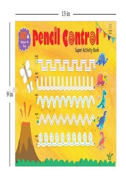 Pencil Control Super Activity Book image