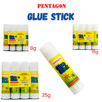 Pentagon 8g, 15g, 25g Glue Stick 3 Size And 3 Pcs Combo) image