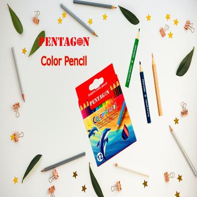 Pentagon Color Pencil 3.5 Inch image