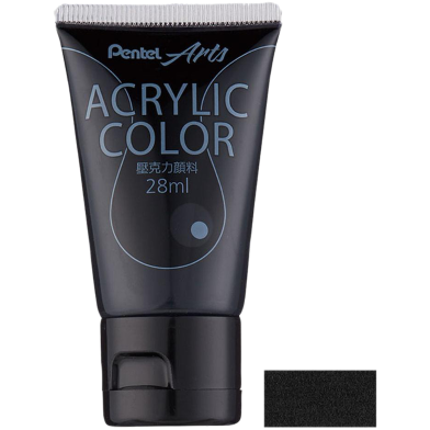Pentel Acrylic Color 28ML - Black image