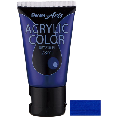 Pentel Acrylic Color 28ML - Cobalt Blue image