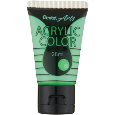 Pentel Acrylic Color 28ML - FLUORESCENT Green image