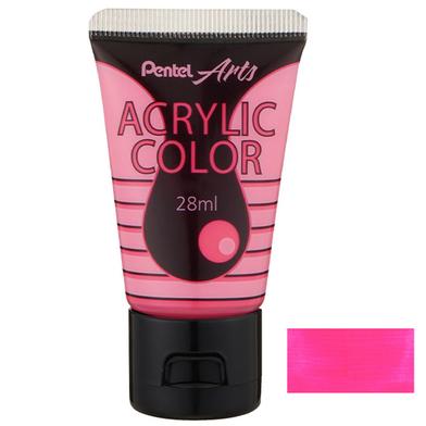 Pentel Acrylic Color 28ML - FLUORESCENT Pink image