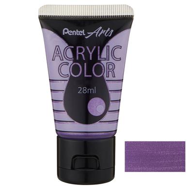 Pentel Acrylic Color 28ML - Metallic Lilac image
