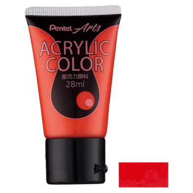 Pentel Acrylic Color 28ML - Scarlet image