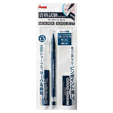 Pentel Automatic Pencil 1.3mm Refill Leads And Eraser Set image