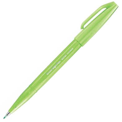 Pentel Brush Sign Pen - Light Green image