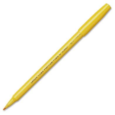 Pentel Color Pen Single Color Yellow image