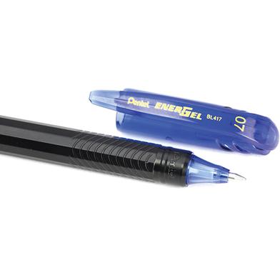 Pentel BL417 0.7mm EnerGel Roller Gel Pen - Blue Ink, Pack of 5 –