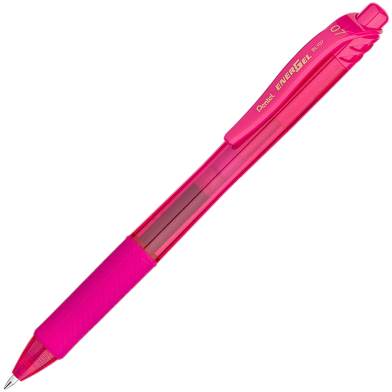 Pentel Energel Gel Pen Pink Ink (0.7mm) image