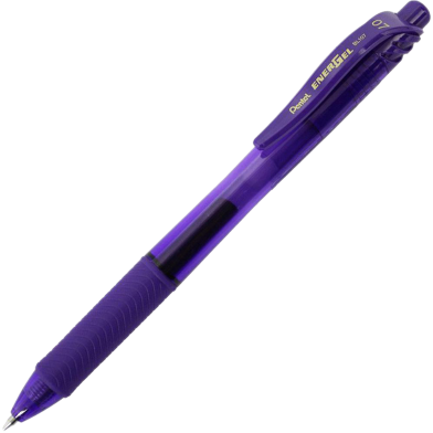 Pentel Energel Gel Pen Violet Ink (0.7mm) - 1 Pcs image