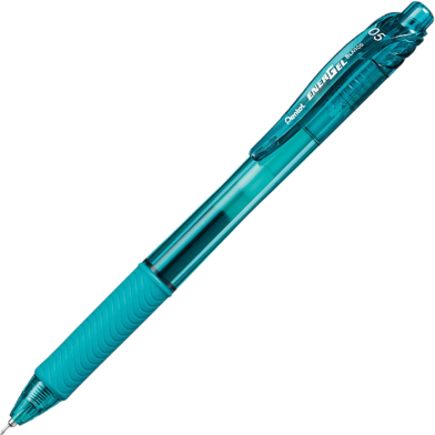 Pentel Energel Gell Pen Turquoise Blue Ink (0.5mm) - 1 Pcs image