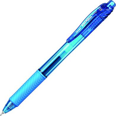 Pentel Energel Gell Pen Sky Blue Ink (0.5mm) - 1 Pcs image