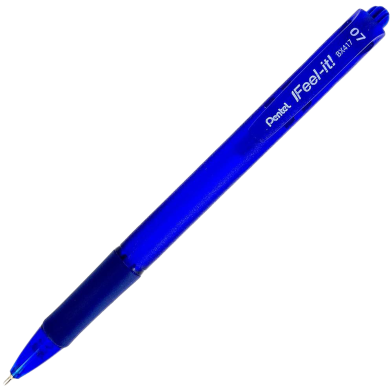Pentel Feel IT 0.7mm Ball Pen Blue Ink - 1 Pcs image
