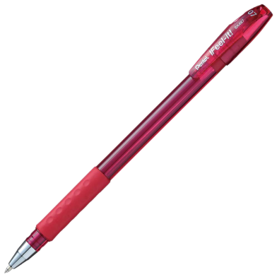 Pentel Feel IT 0.7mm Ball Pen Red Ink - 1 pcs image