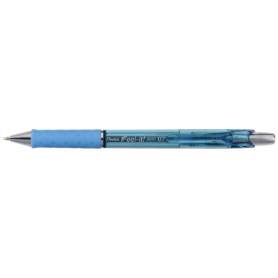 Pentel Feel IT 0.7mm Ball Pen Sky Blue Ink - 1 Pcs image