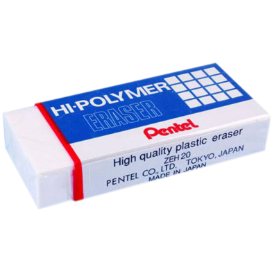 Pentel Hi-Polymer Eraser - 20 Extra-Large image