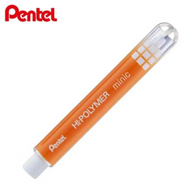 Pentel Hi-polymer Minic (6.8mm) Eraser (non Pvc)-Orange image