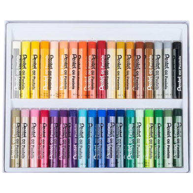 Pentel Oil Pastel 36 Color Set image