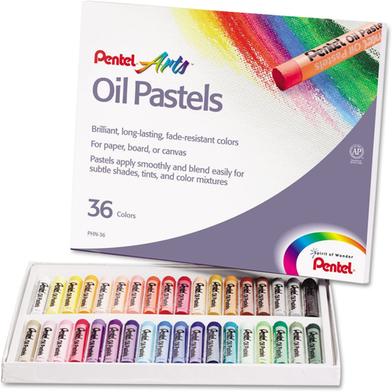 Pentel Oil Pastel 36 Color Set image