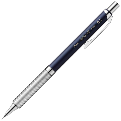 Pentel Orenz A.Pencil 0.2mm With Metal GRIP Navy Barrel image