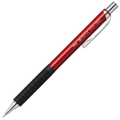 Pentel Orenz A.Pencil 0.5mm With Metal GRIP Red Barrel image
