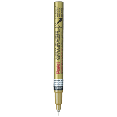 Pentel Paint Marker Extra Fine Point - Gold image