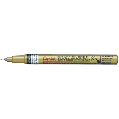 Pentel Paint Marker Extra Fine Point - Gold image