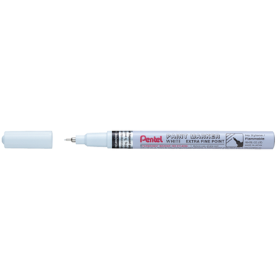 Pentel Paint Marker Extra Fine Point - White image