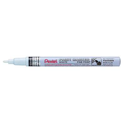 Pentel Paint Marker Fine Point - White image