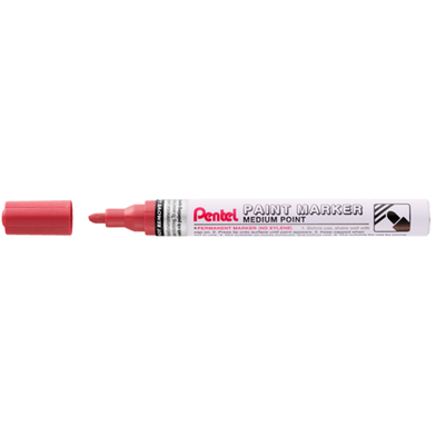 Pentel Paint Marker Medium Point - Pearl Red image