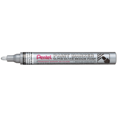 Pentel Paint Marker Medium Point - Silver image