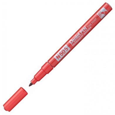 Pentel Permanent Marker Fine Point - Red image