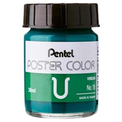 Pentel Poster Color 30cc WPU - Viridian image