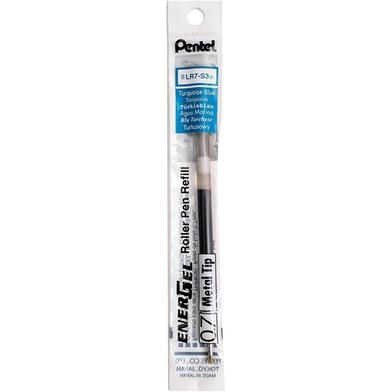 Pentel Refill For Energel Retractable Metal Tip (0.7mm) - Turquoise Blue image