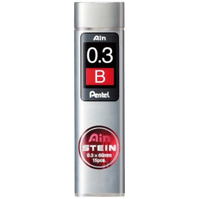 Pentel Refill Lead Stein 0.3mm-B 15Leads image
