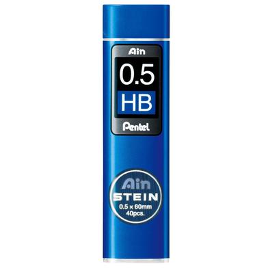 Pentel Ain Stein Pencil Lead, 0.5mm HB, 40 Leads image
