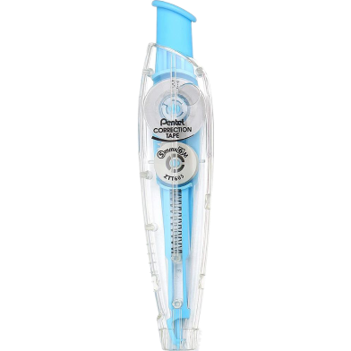 Pentel Retractable Correction Tape (6m) - Sky Blue image